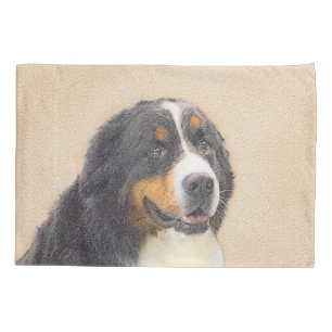 Bernese Mountain Hund Malerei - Original Hunde Kun Kissenbezug