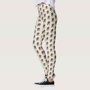 Bernese Mountain Hund Malerei - Original Hunde Kun Leggings