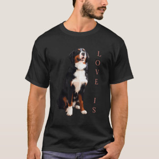 Bernese Mountain Hundeshirt Damen Männer Kinder Ma T-Shirt