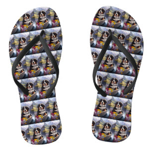 Bernese Mountain on a Paddle: Ein Landschaftliches Flip Flops