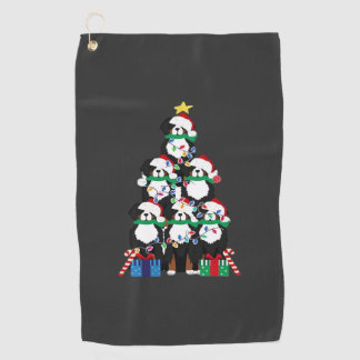 Bernese Mt Dog Puppy Christmas Tree Classic T-Shir Golfhandtuch