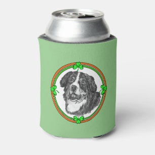Bernese Mtn Dog St. Patricks Day Dosenkühler