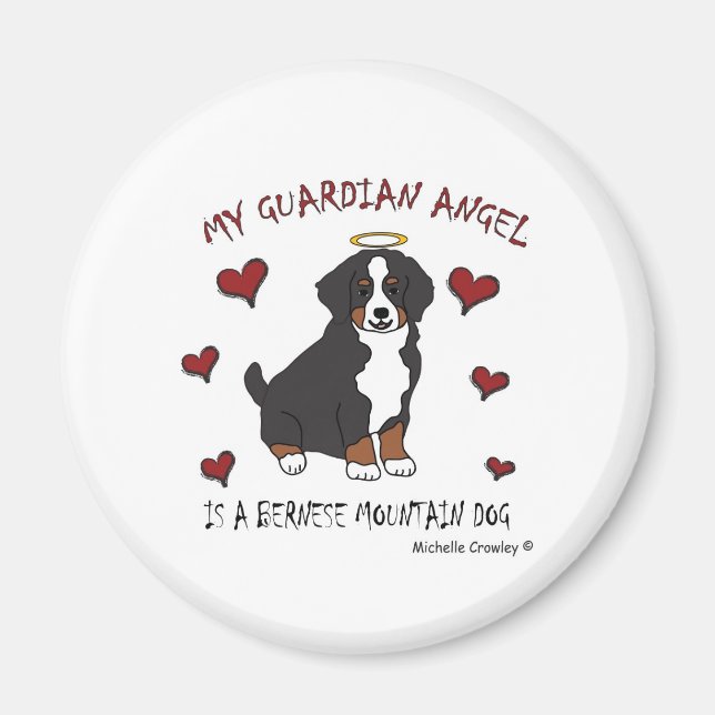 BerneseMtnDog Magnet (Vorne)