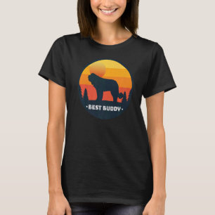 Bernhardiner Dog Retro 16 T-Shirt