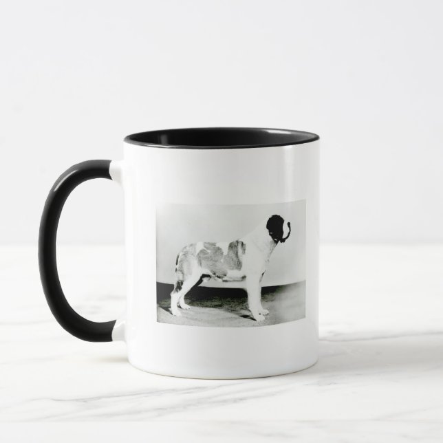 Bernhardiner-Hund Tasse (Links)