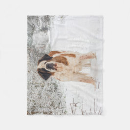 Bernhardiner-HundeFleecedecke Fleecedecke