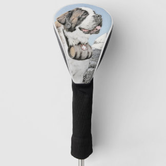 Bernhardiner-Malerei - niedliche ursprüngliche Golf Headcover