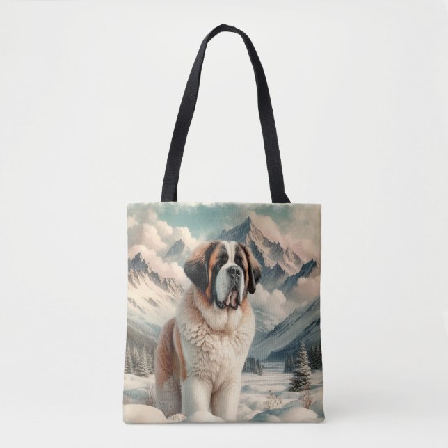 Bernhardiner Tasche (Vorderseite)