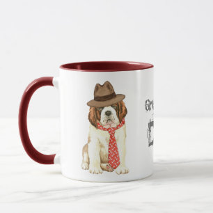 Bernhardiner-Vater Tasse
