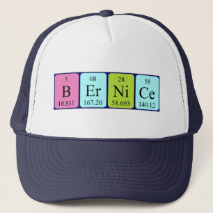 Bernice Periodenname Truckerkappe