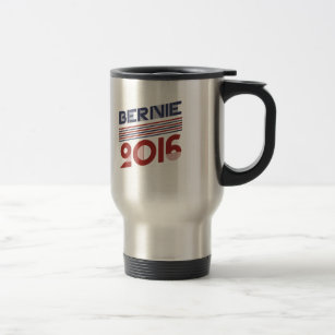 Bernie 2016 Vintage Art-Fahne Reisebecher