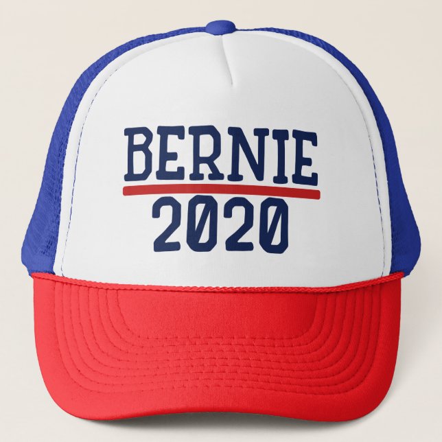 Bernie 2020 "Bernie 2020" Bernie Sanders 2020 Truckerkappe (Vorderseite)