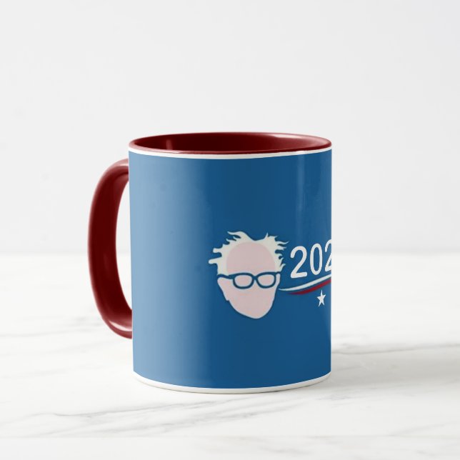 Bernie 2020 tasse (Vorderseite Links)