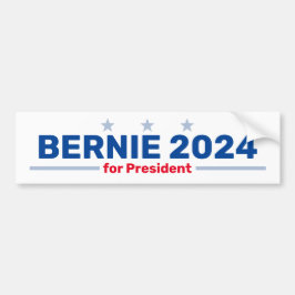 Bernie 2024 Autoaufkleber