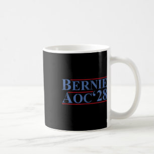 Bernie Aoc 2028 Bernie Sanders Alexandria Cortez Kaffeetasse