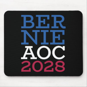 Bernie Aoc Kampagne 2028 - Patriotic Fight Oligarc Mousepad