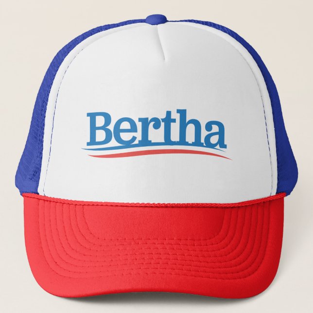 Bernie "Bertha"  Truckerkappe (Vorderseite)