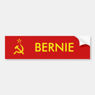 Bernie der Commie-Autoaufkleber Autoaufkleber