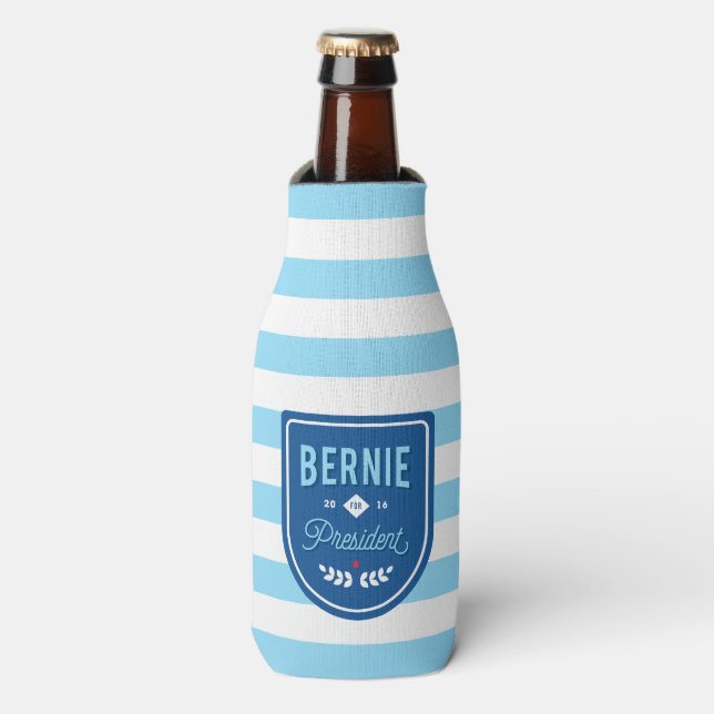 Bernie für Präsident Flaschenkühler (Flaschenvorderseite)