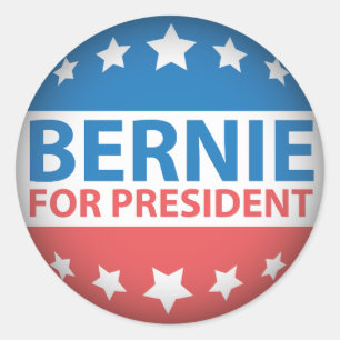 Bernie für Präsidenten Runder Aufkleber