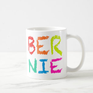 "BERNIE" (IN DEN REGENBOGEN-BUCHSTABEN) KAFFEETASSE