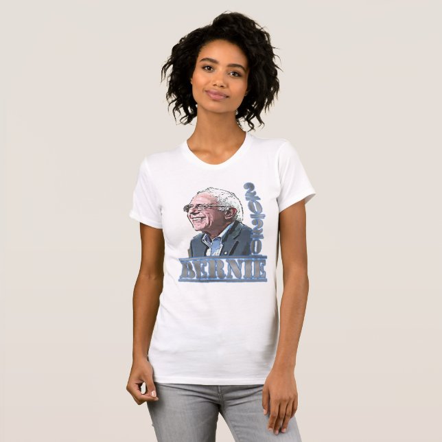 Bernie Sanders 2020 Wahlunterstützung - Tshirt (Vorne ganz)