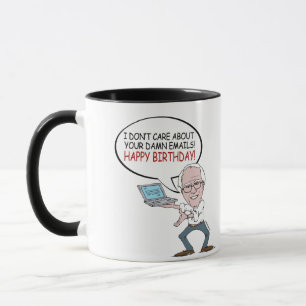 Bernie Sanders Begrüßung - Deine E-Mails interessi Tasse