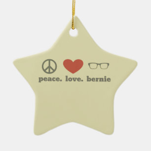 Bernie Sanders Election Swag Keramikornament