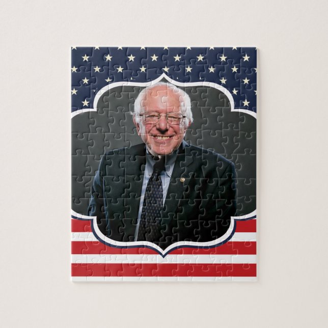 Bernie-Sanders-Flagge (Vertikal)