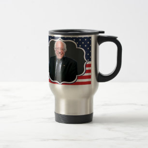 Bernie-Sanders-Flagge Reisebecher