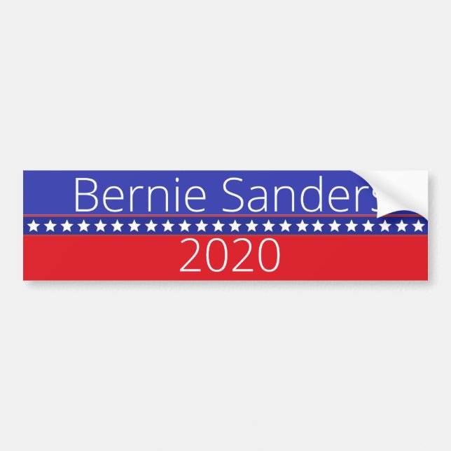 Bernie Sanders für die US-Präsidentschaftswahl 202 Autoaufkleber (Vorne)