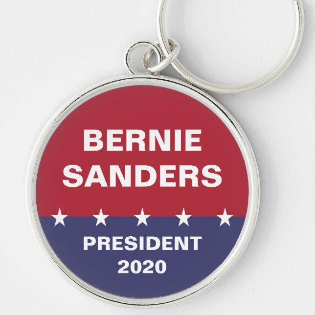 BERNIE SANDERS für Präsident 2020 Schlüsselanhänger (Vorne)