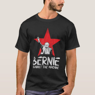 Bernie Sanders gegen die Maschine Red Star 2020 P T-Shirt