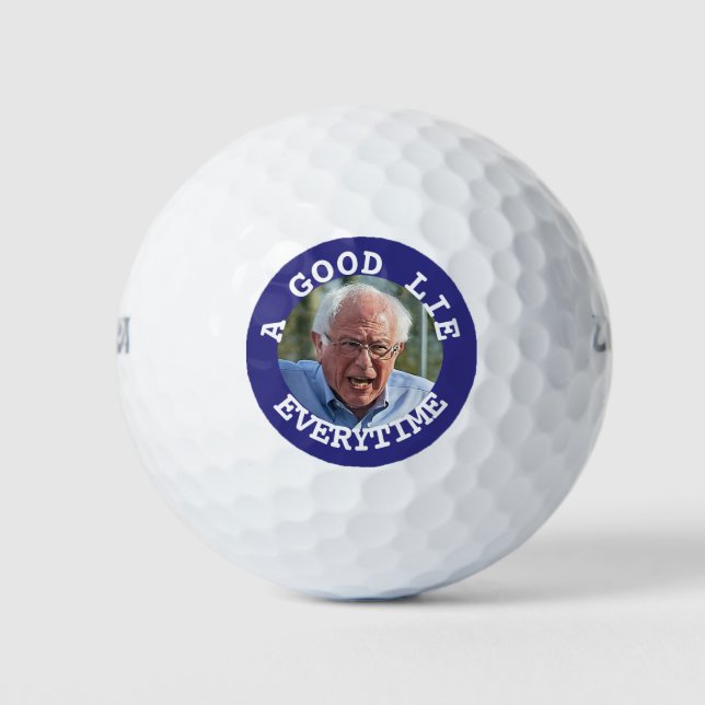 Bernie Sanders Good Lie Golfball (Vorderseite)