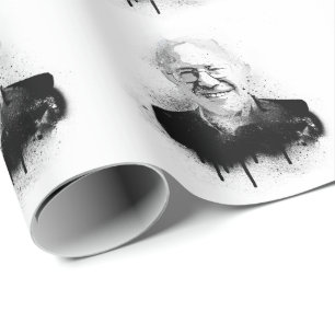 Bernie Sanders Graffiti Art Geschenkpapier