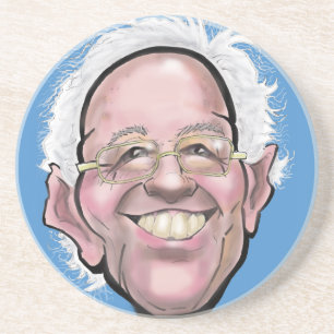 Bernie Sanders Karikatur Getränkeuntersetzer