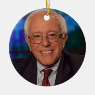 Bernie Sanders Keramik Ornament