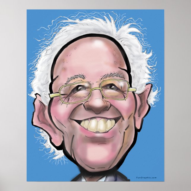 Bernie Sanders Poster (Vorne)