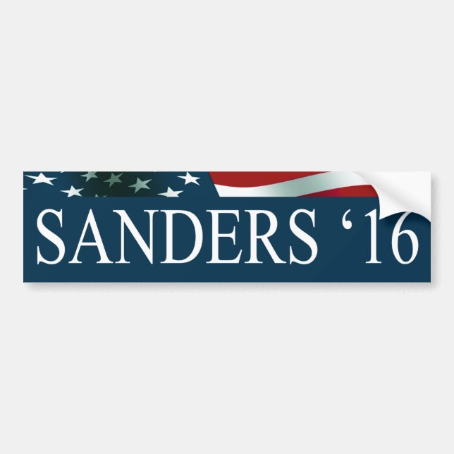 Bernie Sanders Präsident 2016 Autoaufkleber (Vorne)