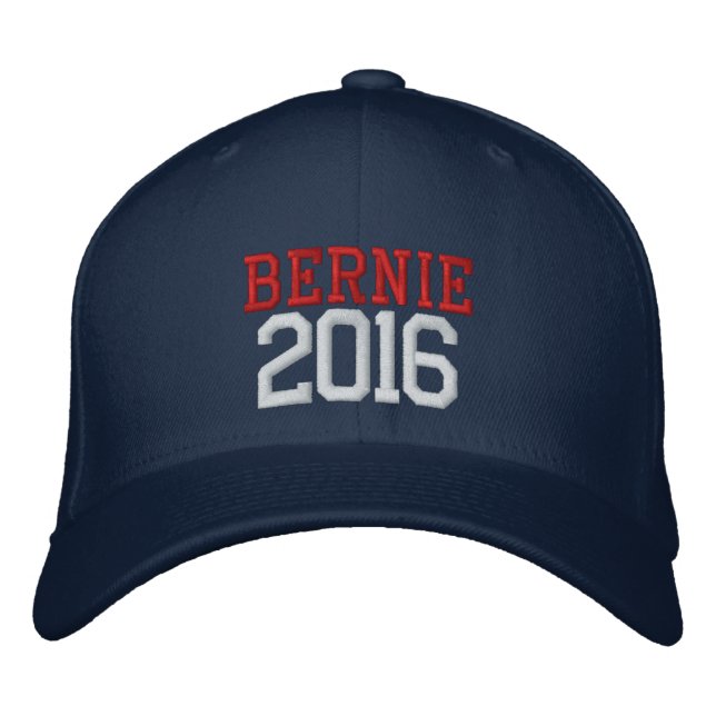 Bernie Sanders Präsident 2016 Bestickte Kappe (Vorderseite)