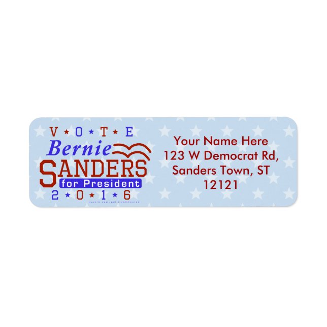 Bernie Sanders Präsident 2016 Wahl Demokrat (Vorne)