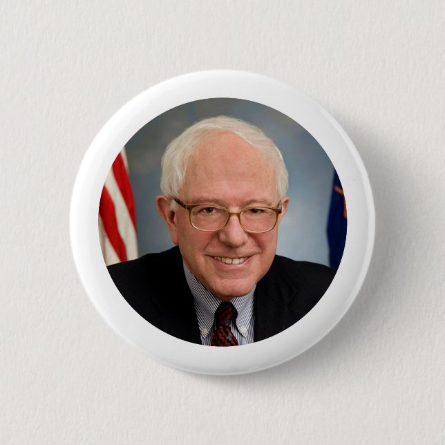 Bernie Sanders Präsident Button (Vorderseite)