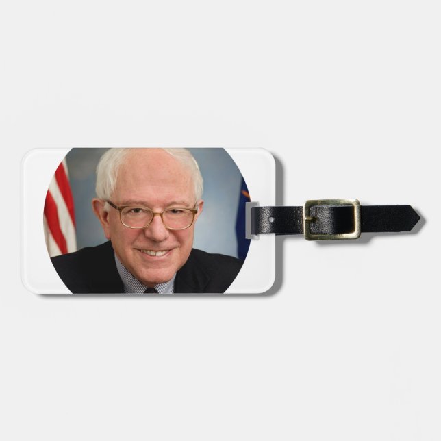 Bernie Sanders Präsident Gepäckanhänger (Vorderseite horizontal)