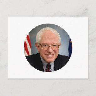 Bernie Sanders Präsident Postkarte