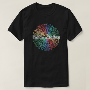 Bernie Sanders Shirt / 4  Retro Circle Colorburst