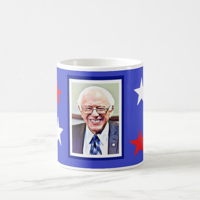 Bernie Sanders Soutien politique patriotique Mug (Centre)