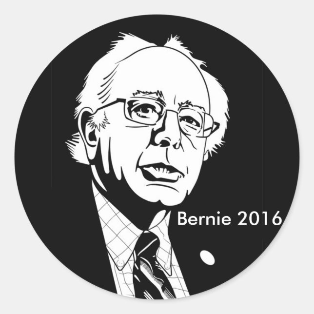 Bernie Sanders Sticker (Vorderseite)