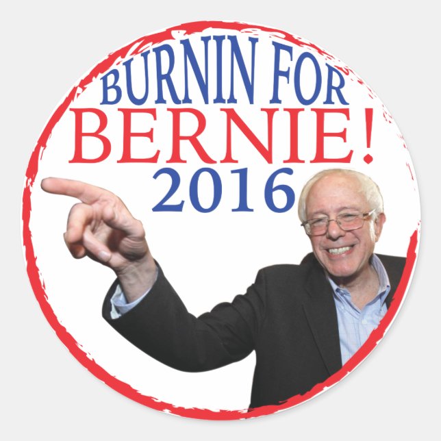 Bernie Sanders Sticker (Vorderseite)