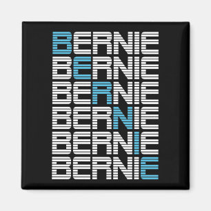 BERNIE sanders textStacks Magnet