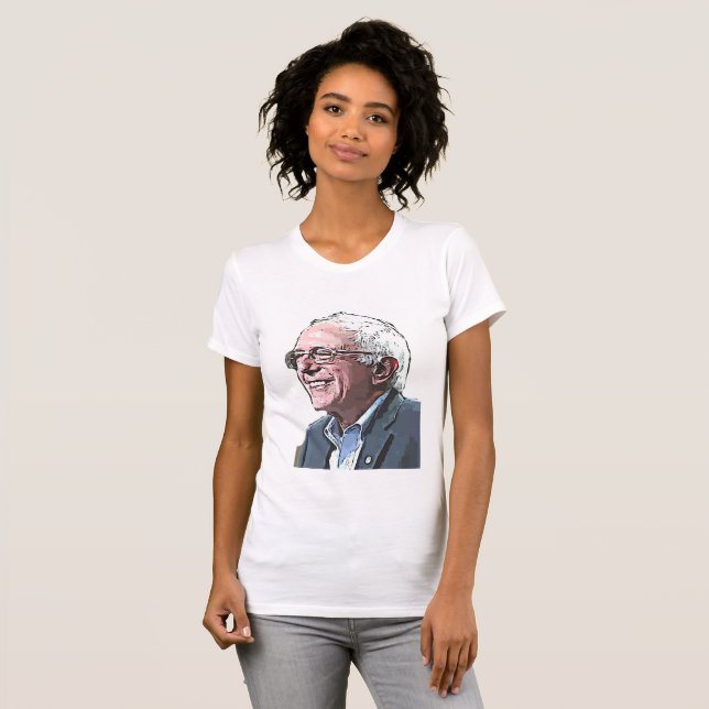 Bernie Sanders Tshirt de soutien politique (Devant entier)